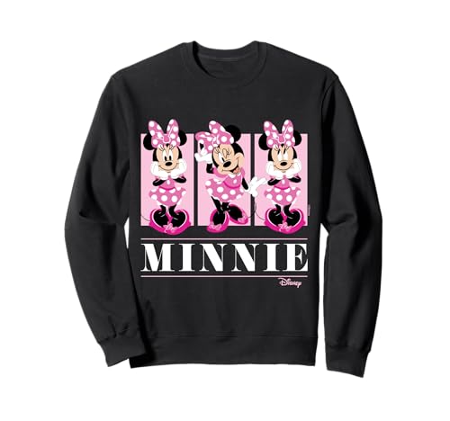 Mickey & Friends - Minnie Mouse Pink Grid Sweatshirt
