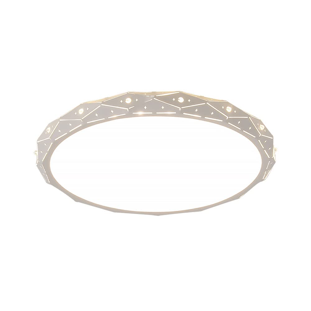 Plafonnier LED design mince pour créer une ambiance douce dans la chambre
