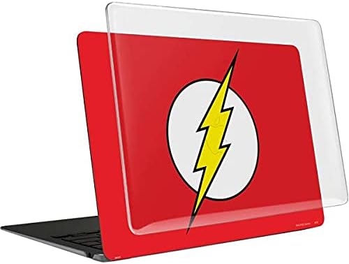 Skinit Case + Skin Compatible with MacBook Air 13in M1 (2021) - Officially Licensed Warner Bros The Flash Emblem Design