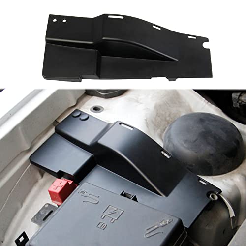 Black Plastic Engine Side Dust Cover Accessories For Dodge Charger 2011-2022 (Engine Side Wire Dust Cover) #TOP24