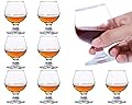 Glsairy Cute Shot Glasses Small Brandy Snifters Set of 8 | Cognac glasses | Port Glasses | Tequila Glasses(3.5 oz | 100 ml)