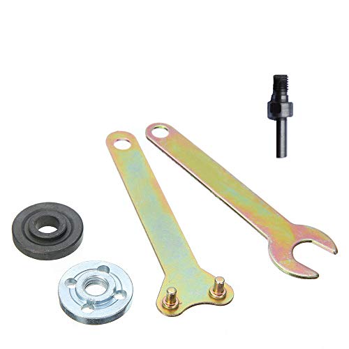 Saidian 1 Set Metal Grinder Tool For Drill Metal Lock Nut Wrench Spanner Kit For Milwaukee Makita Black #TOP1