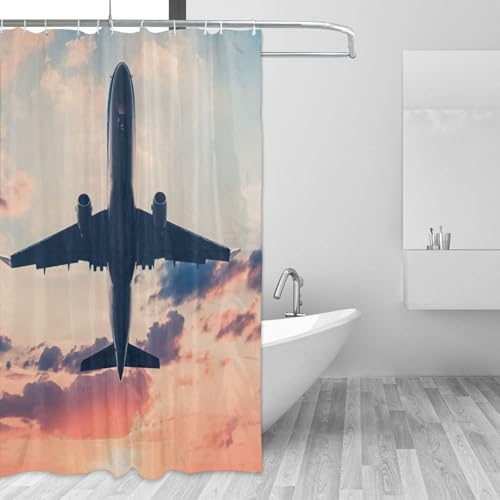 Rideau de douche coucher de soleil pour une ambiance évasion - 4