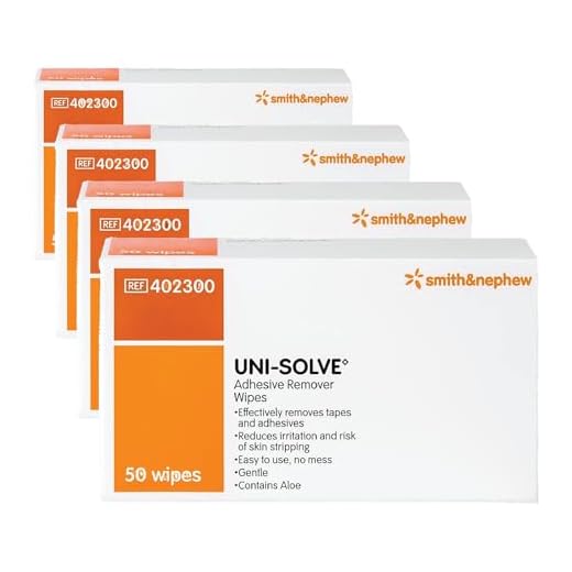 Uni Solve Adhesive Remover Wipes - 200 Pack