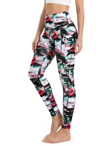 ODODOS High Waisted Yoga Leggings with Pockets
