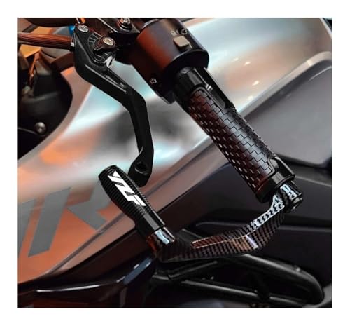 Protecteur guidon et leviers CNC pour moto Yamaha YZF R1 R3 R6 R125 - 5