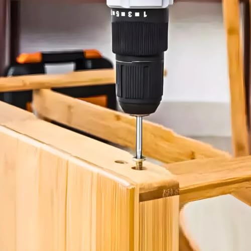 Parafusadeira Bom-9967, Elétrica, Ergonômica, Potente, Versátil Baterias de Lítio Recarregáveis