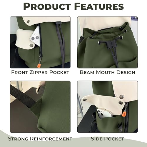 Image of Kraptick Laptop Backpack for Men & Women | Waterproof & Durable Laptop Bag for Office, Travel & College | Spacious & Lightweight Backpack | Fits 15.6 Inch Laptop | Multipurpose Laptop Bag
