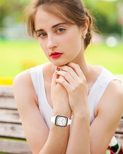 Image of Thin Silicone Band Compatible with Apple Watch 41mm 38mm 40mm 46mm 45mm 42mm 44mm, Slim Narrow Replacement Sport Strap Wristband for iWatch Series 11 10 9 8 7 6 5 4 SE Ultra 3 2 1 Women Men