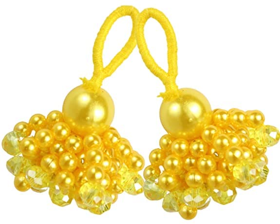 Aceola Kashmiri Traditional Beaded Athoor- Yellow-picture-45