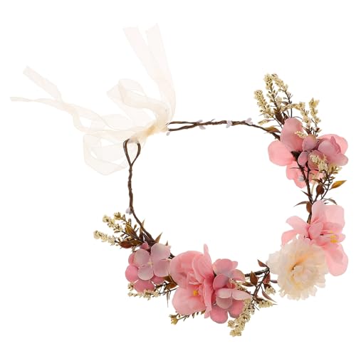 Séance Photo Mariage sans Gêne grâce au Bandeau Fleuri de Mariée SEWACC