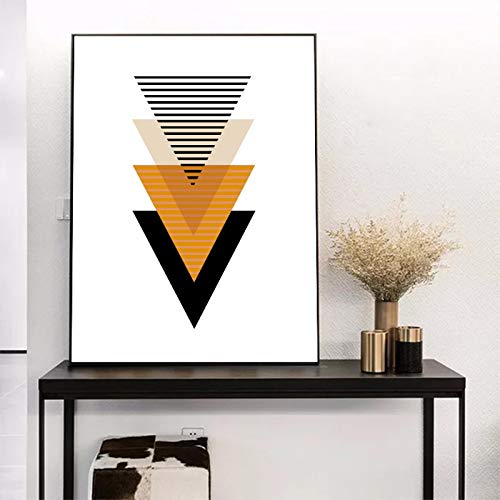 Affiches Peintures Sur Toile Salon Moderne Décor Géométrique - 3