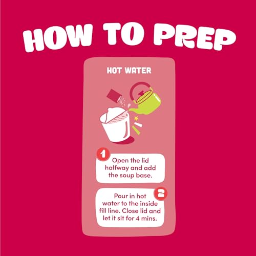 Ottogi Jin Ramen Spicy Noodle Cup, 65 gm - Pack of 6