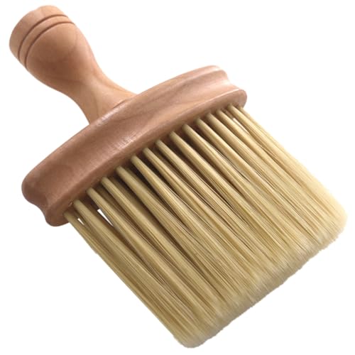 Toddmomy Guitar String Cleaner Brush Soft Bristles for Violin Piano Guitar Nylon Wood Handle