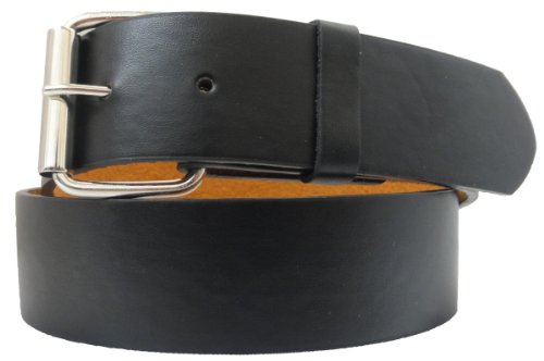 V5 Men's Solid Belt with Removable Buckle and Snap - X-Large Black