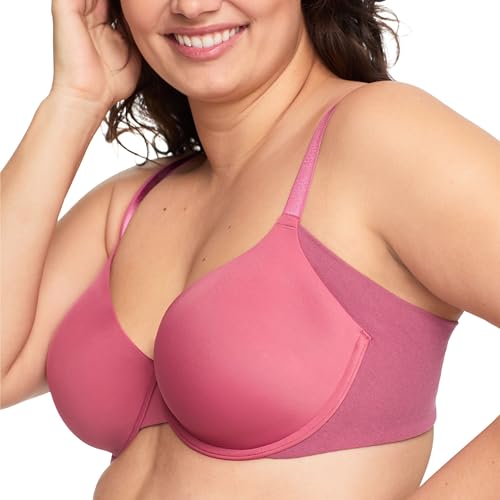 Image of Warner's Women's No Side Effects Seamless Underarm-Smoothing Comfort Underwire Lightly Lined T-Shirt Bra Ra3061a