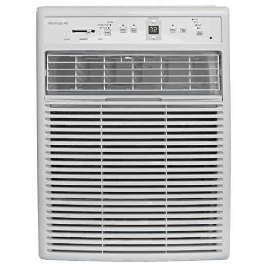 Frigidaire 10,000 BTU 115V Slider-Casement Air Conditioner and Dehumidifier with Remote Control for Small-Medium Sized Rooms up to 450 Sq.Ft.