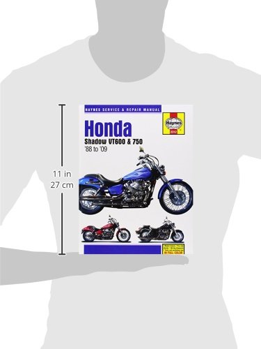 Side view of the Haynes Service & Repair Manual showing its dimensions.