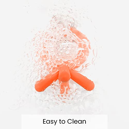 Comotomo Silicone Baby Teether, Orange #TOP5