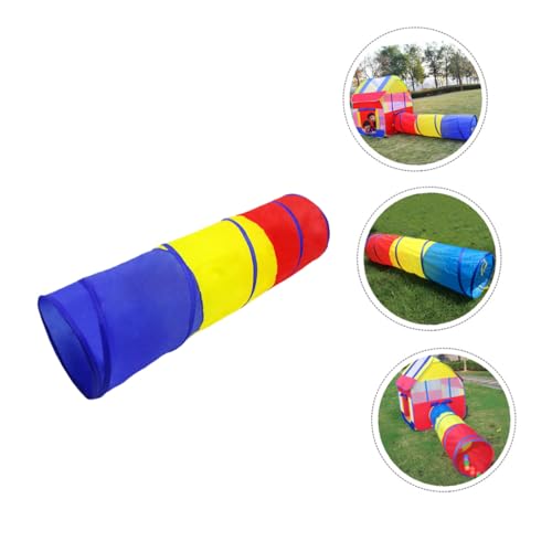 Tunnel de jeu pliable pour enfants en polyester et acier - 3