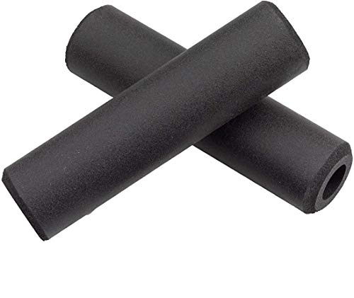 SAUTOP 1 Pair Mountain Bike Handlebar Grips,Bicycle Ultralight High Density Foam Silicone Sponge Handlebar Grip,Anti-Slip,Shock-Absorbing,Super Soft Bike End Grips - Thumbnail 2