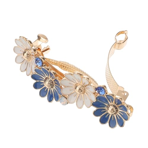 Pince à cheveux marguerite en métal pour accessoiriser vos coiffures de festival