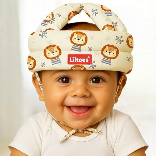 Image of LILTOES Baby Head Protector for Safety of Kids 6M to 3 Years- Baby Safety Helmet with Proper Air Ventilation & Corner Guard Protection (Chuby Cub)