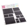 Marianne Design Helder, Basic Vierkanten, voor het Stempelen van Cardmaking Arts and Crafts, 15x11cm