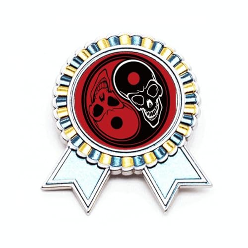 Broche de Chine Taichi Huit M en métal idée cadeau symbolique
