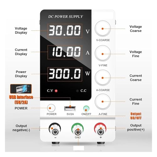 Alimentation CC variable sur banc de laboratoire pour optimiser vos projets electroniques DIY