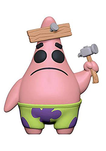 Funko Pop! Vinyl: Animation: Spongebob Squarepants : Patrick Star with Board - Figura de Vinilo Coleccionable - Idea de Regalo- Mercancia Oficial - Juguetes para Niños y Adultos - TV Fans