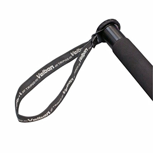Monopode carbone 4 sections Velbon Geo Pod E44M levier et socle 38mm