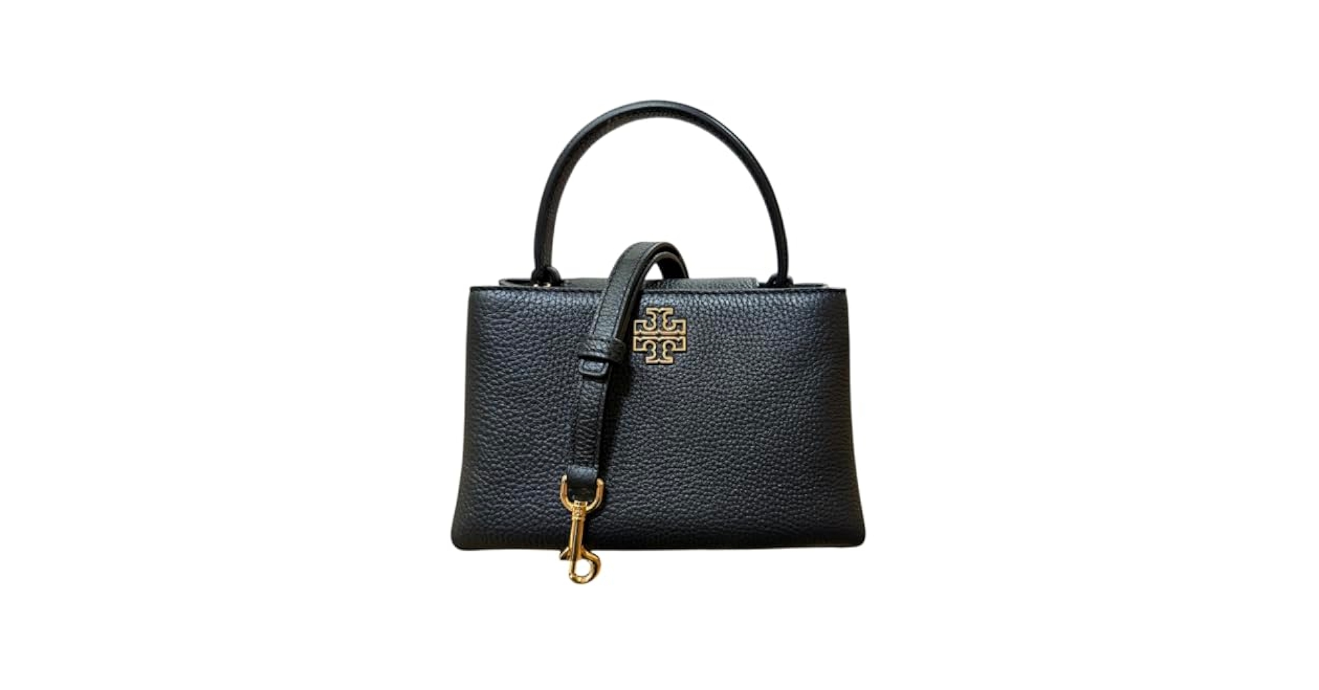 Amazon.com: Tory Burch Britten Mini Satchel (Light Neutral
