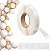 Produktbild 1000 Stück (1 Rolle) Doppelseitig Klebepunkte Transparent für Luftballons, Entfernbares Ballon Klebeband Klebe punkte für Hochzeit, Geburtstag, Party Dekorationen, DIY Scrapbooking, Kunst & Handwerk
