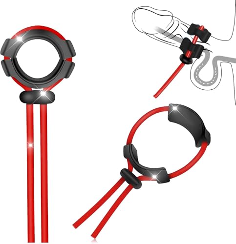 2025 Newly 7Pcs Silicone Rings Rubber Male Toys for...