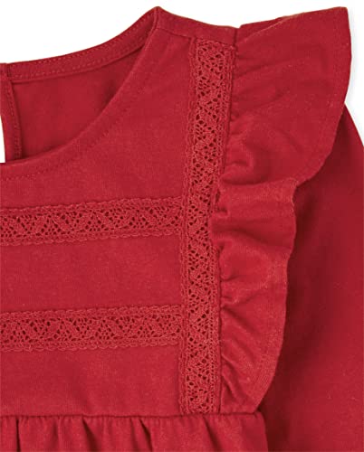 The Children's Place baby-girls Baby Girls and Toddler Girls Long Sleeve Top and Knit Legging Sets3