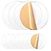 Plexiglasscheibe 12 Stück Acrylglas Platte Durchmesser 10-15cm Acrylscheibe Bilderrahmen Malen DIY Transparent Acryl Kreis Scheiben Glasplatte