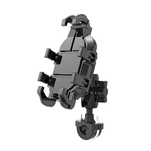 KISHACZ Motorcycle Phone Mount Holder for BMW K1600B K1600GT K1600GTL K1600 B GT GTL, Handlebar Cell Phone Clamp, Rotatable Navigation Phone Mount, Shock Absorbing Phone Holder for Motorbike