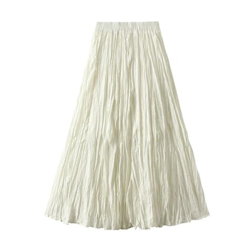 Pleated A-Line Skirts for Women Harajuku Long Skirt3