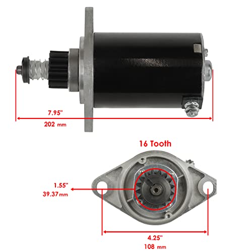 Caltric Compatible With Starter Rv Generator Onan Emerald 191-2416 #TOP2