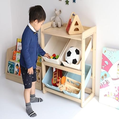 Kids Toybox Rack -バズ- キッズ 子ども用 新生活 家具 収納 おしゃれ かわいい インテリア おもちゃ ラック ギフト プレゼント 入学祝 子供部屋 市場家具