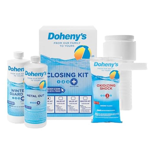 Doheny's Ultimate Pool Closing Kit | Winterizing Chemicals for Above & Inground Pools | Prevents Stains, Rust, Scale & Algae | Treats Up to 7,500 Gallons