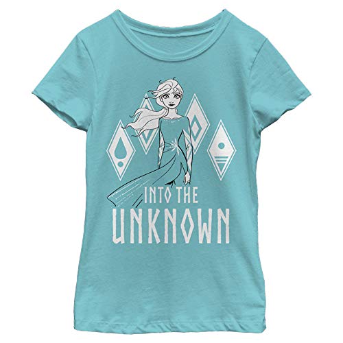 T-shirt fille Disney Reine des Neiges 2 Fifth Element manches courtes rose