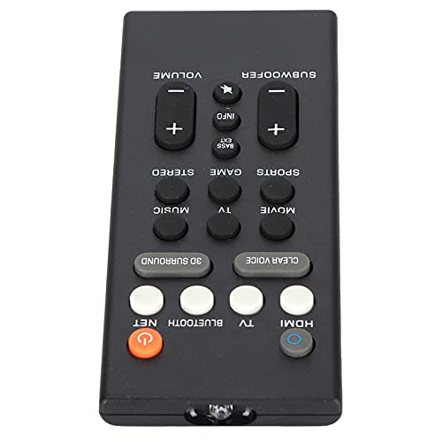 Goshyda Remote Control,for Yamaha YAS‑209 YAS‑109,ABS Durable Speaker Replacement Controller,Easy to Use,Durable Speaker Remote Control - Image 2