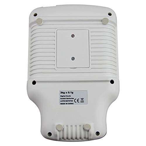 Básculas de cocina, báscula multifunción, báscula de cocina electrónica digital portátil, alimentos multifunción digitales 3000 g x 0,1 g Balanza Herramientas de pesaje electrónico de precisión Gramo