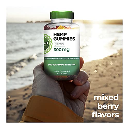 Reliva Hemp Gummies 30 Count in a Flavorful Variety of Mixed Berry and Citrus 10mg Hemp in Every Piece - Image 4