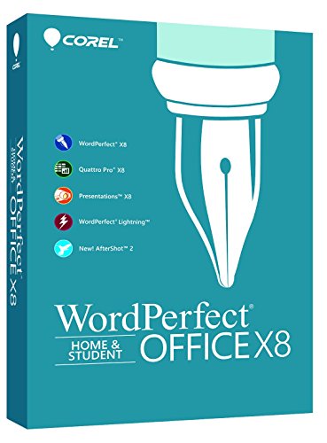 [Old Version] Corel WordPerfect Office X8 Home & Student Edition for PC