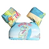 漫画キッズスイムベストチャイルドスイミングジャケット幼児のフロアティトレーナーのための泳ぐトレーニングトレーナーウォーターウィングを学ぶ