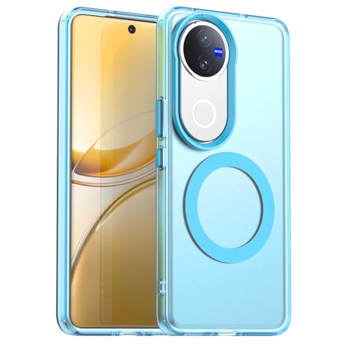 Pzwoxukhov Vivo V50 5G�Ή��P�[�X�J�o�[�AMagsafe�Ή��A�ϏՌ����C�d�b�P�[�X�AVivo V50 5G�P�[�X�Ή� �u���[