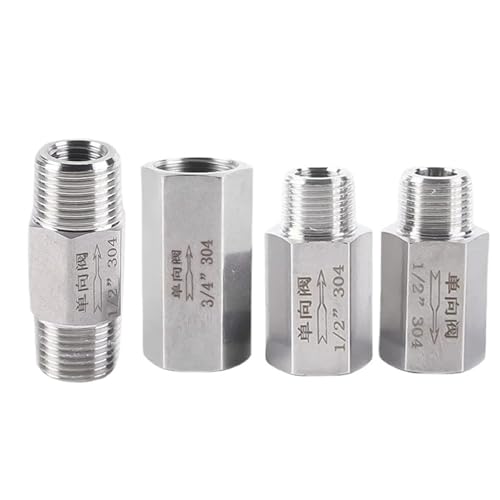 Válvula antirretorno de 1 pulgada NPT hembra para control de agua